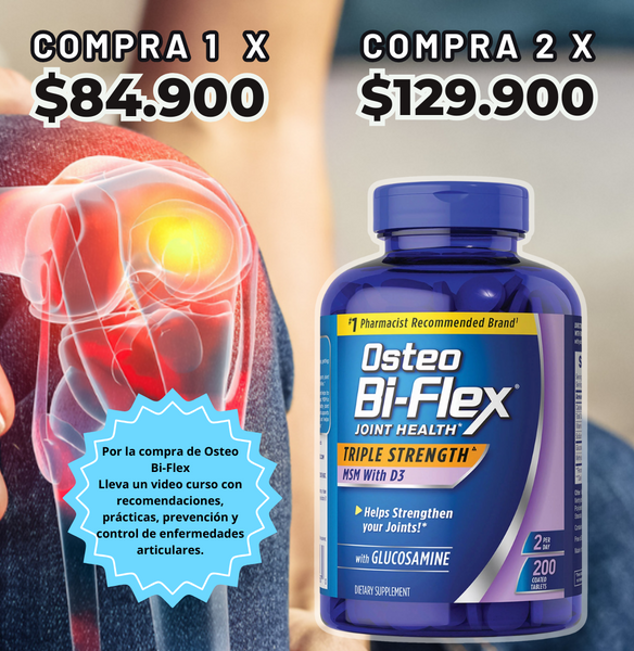 OSTEO BI-FLEX™ Muévete libremente