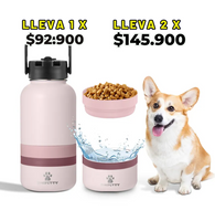 EasyPet ™Porta Comida Mascota 3 en 1