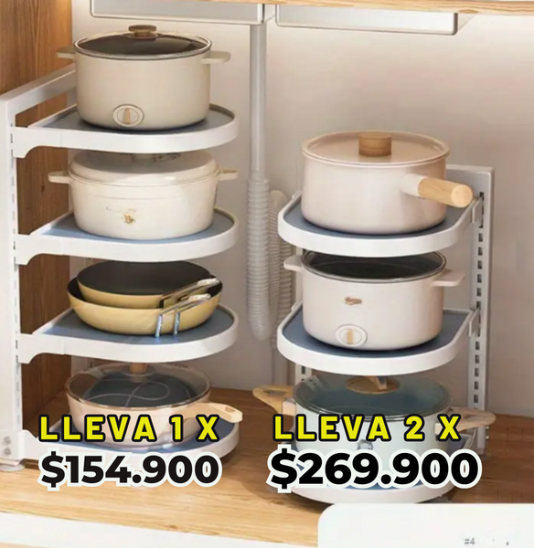 Cocina Pro ™ Organizador de Ollas
