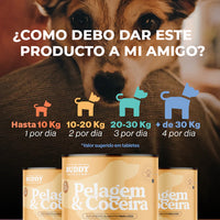 Pelagem & Coceira™ ¡Pelaje radiante y saludable!