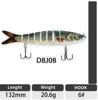 Señuelo para pesca articulado
