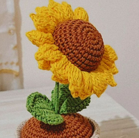 Set de Croche girasoles™️ Crea mientras emprendes