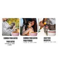 EasyPet ™Porta Comida Mascota 3 en 1