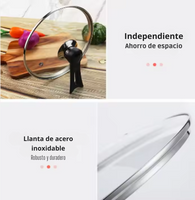 No-Slip™ Tapa Segura para Olla