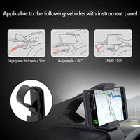 Soporte universal de telefono para carro