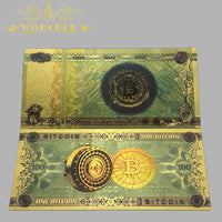 Billete Legado Dorado de Bitcoin™️ Dale un status a tus inversiones