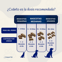 Bocados Integral Pet™️ Mejora su intestino y sus defensas