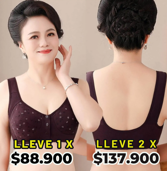 Button Bra™ disfruta de la comodidad
