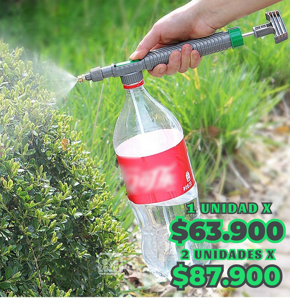 VersaSpray™️ Transforma tu botella en un práctico rociador