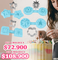 Moldes Petaliciosos™️ Crea Postres Increíbles