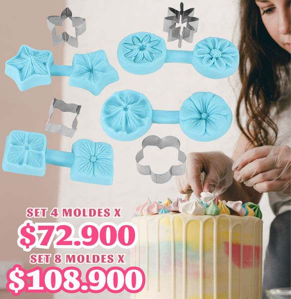 Moldes Petaliciosos™️ Crea Postres Increíbles