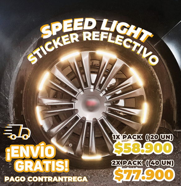 Speed Light™ Tu carro brillará con estilo