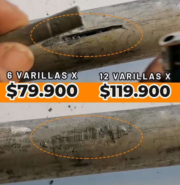 Varillas EasyWeld™️ soldar nunca fue tan fácil y preciso.