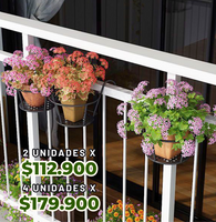 Cesta EleganciaFloral™️ Eleva la belleza de tus plantas con este soporte