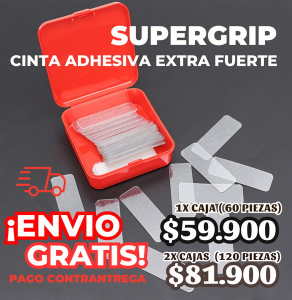 SuperGrip Cinta Adhesiva Extra Fuerte