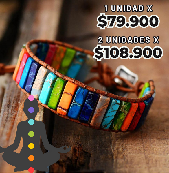 Pulsera ChakraFlow™️ Deja fluir tu energia con estilo