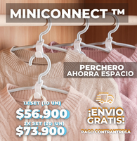 MiniConnect™ Ahorra espacio y ordena tu armario