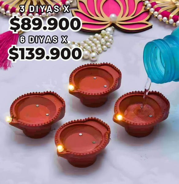 Diyas EcoAgua™️ Ilumina con Serenidad y ecologia