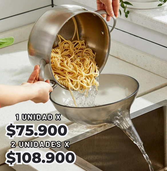 Cesta Drainer Pro™️ Facilita la lavada de alimentos