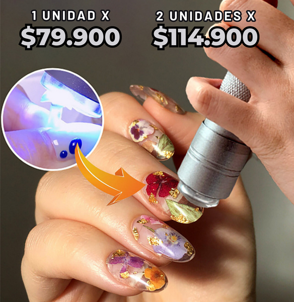 Mini Lámpara NailGlam™️ Crea arte con tus uñas