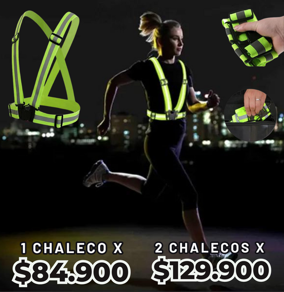 Chaleco FlashFIt™️ Destaca y Sé Visible en tus entrenos