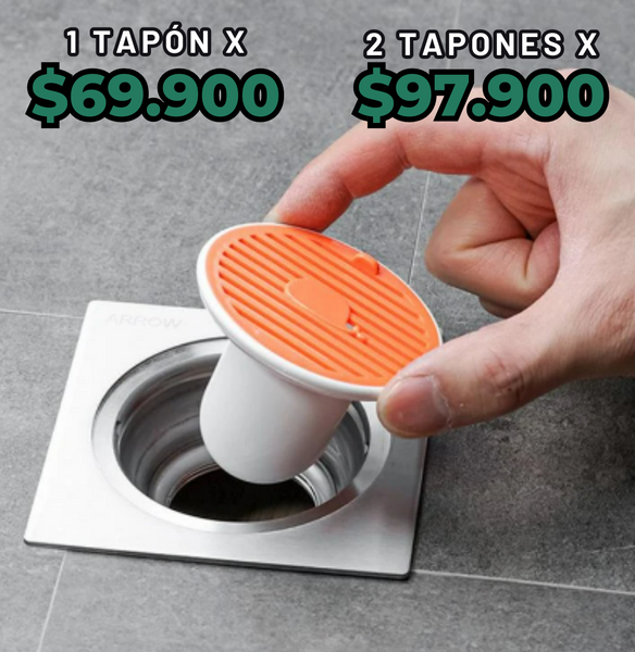 Tapon AquaBlock™️ Mantiene tus tuberias impecables