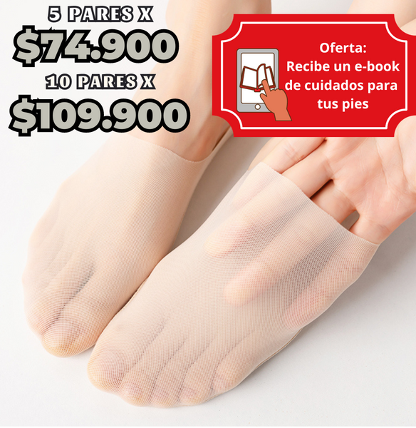 Medias InvisiFresh™️ Invisibles, antideslizantes y cómodas