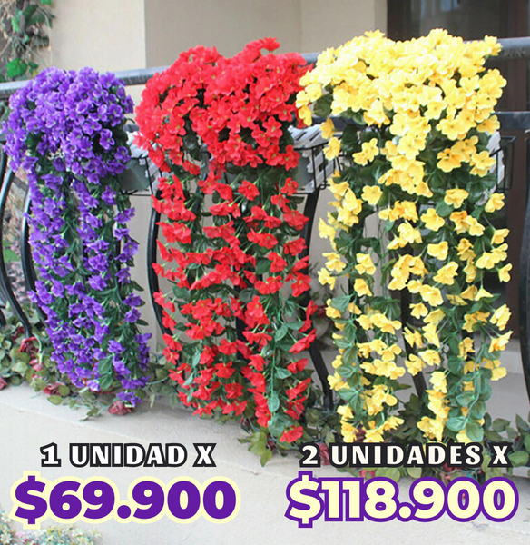 Encanto Floral Colgante™️ Apariencia Natural y Realista