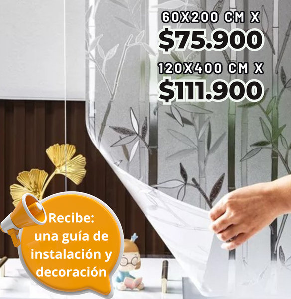 FIlm EcoVentana™️ te da Privacidad con estilo