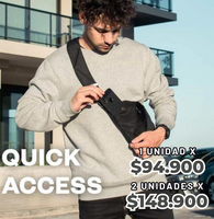 Cangurera Slim Elegant™️ Llévalo todo con comodidad y seguridad