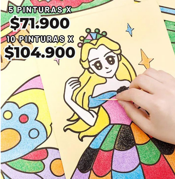 Pinturas ArenaColor™️ Estimula a tus pequeños artistas