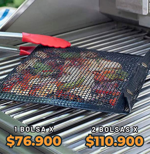 Bolsas GrillMaster™️ Asa tus alimentos mas facil