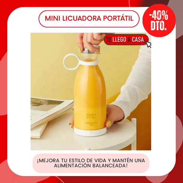Mini licuadora portatil
