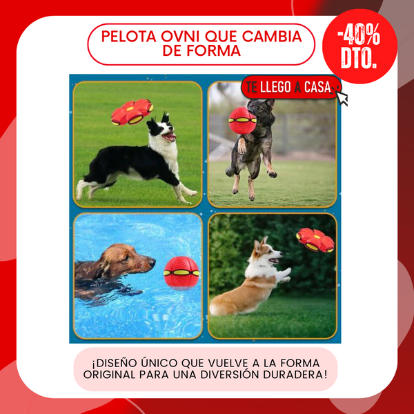 Pelota Ovni que cambia de forma