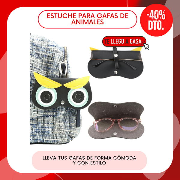 Estuche para gafas de animales