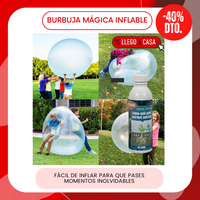 Burbuja magica inflable