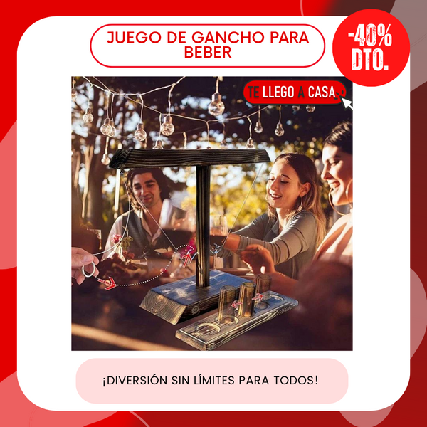 Juego de gancho para beber