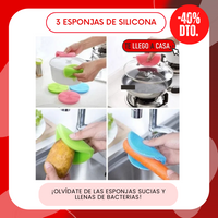 Esponjas de silicona
