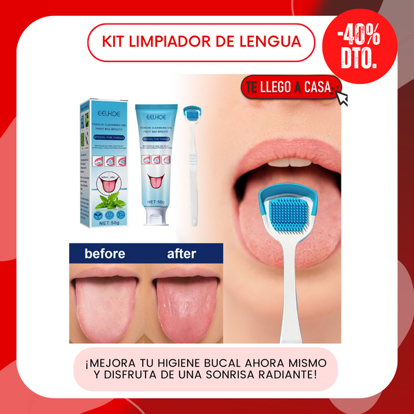kit limpiador de lengua