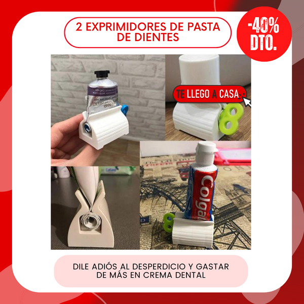 Exprimidores de pasta de dientes