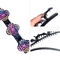 Pinzas para el cabello de treboles