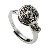 Anillo de Loto giratorio