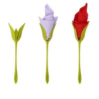 Soportes para servilletas de brotes verdes