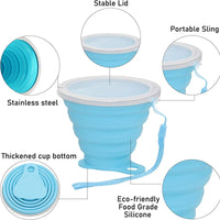 Vaso plegable Flexisip™️ disfruta de bebidas en cualquier lugar