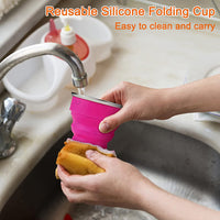 Vaso plegable Flexisip™️ disfruta de bebidas en cualquier lugar