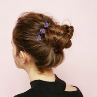 Pinzas para el cabello de treboles