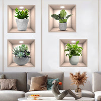 Pegatinas Oasis Natural 3D Renueva tus espacios al natural