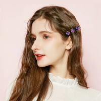 Pinzas para el cabello de treboles