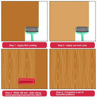Rodillo Efecto Madera™️ Logra un estilo unico en tus muebles