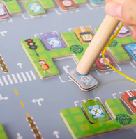 FunMagnetic ™ tablero Magnético educativo y Divertido